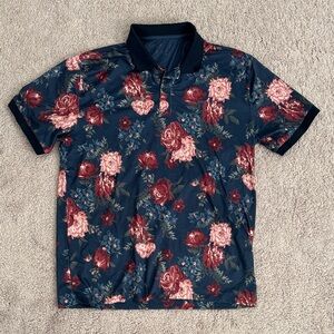 Floral Golf Polo